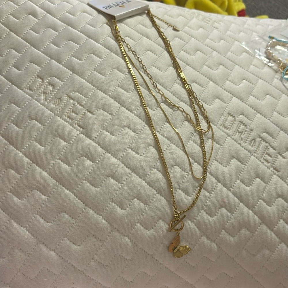 Bracha necklace stack